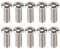 Kueohse 10 Pieces Computer TV LCD Monitor Stand Bracket Mounting Screw M4x10mm