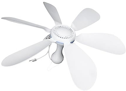 SOIMISS 1Satz Tragbarer USB Deckenventilator für Camping Leiser für Innen und Außen für Büro und Reisen Leicht Transportieren