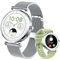 Damen Smartwatch mit 1,19 HD runden Bildschirm und Telefonfunktion, zur Überwachung des Menstruationszykluses, SpO2, Puls sowie Schlafmonitor und Schrittzähler. Fitness Tracker für iOS und Android