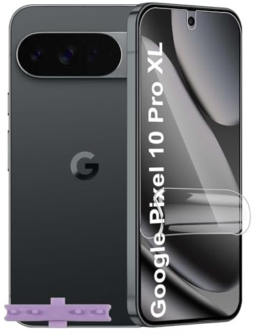 Liilaa Protector de Pantalla Hidrogel para Google Pixel 11/10/9 Pro XL | Película de Hidrogel Flexible HD, Sin Burbujas alta Sensibilidad, Compatible Huellas Dactilares ID