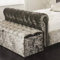 mm08enn beautiful diamontes ottoman,storage,toy box and seating stool in crushed velvet in crushed velvet fabric. (SMALL, ICE SILVER)