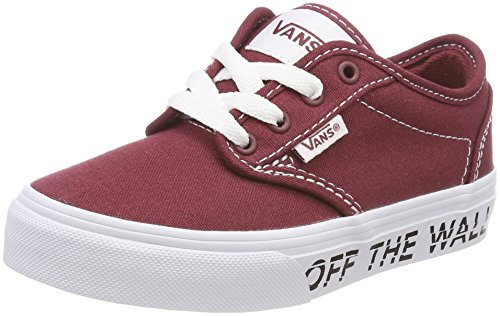 Vans Unisex-Kinder Niedrig Sneaker, Rot (Printed Fox), 27 EU