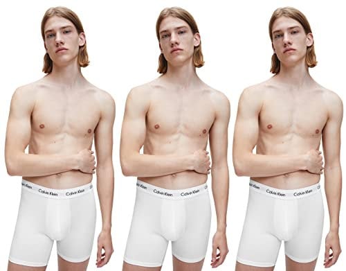Calvin Klein Boxershort (3-pack) Men, White, S