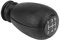 Nikou Schaltknauf, 5 Gang Auto Schalthebel Auto Tuning Schaltknäufe Schichthandball für Peu-getu 207 Cit-roen Sa-xo X-sara X-antia C2 C3 C4 (Schwarz)