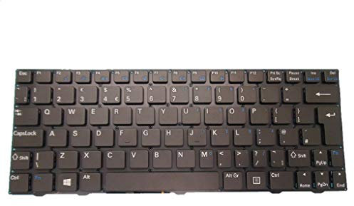 RTDPART Tastiera per computer portatile ACER ONE 10 10-S1001 10-S1002 TFM14L98GB-8526 KBDR10B008-4062 14L98526GBL-B Regno Unito Regno Unito senza cornice