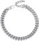 PROSTEEL Choker Halskette 316L Edelstahl massiv Panzerkette 14mm 36+5cm kurze schwer Glieder Link Kette verstellbar Damen Mädchen Collier Modeschmuck für Weihnachten Valentinstag