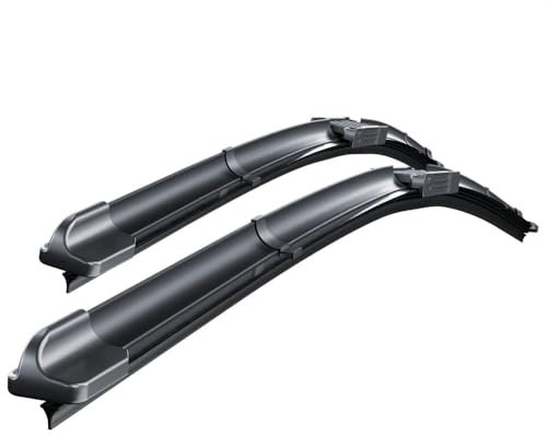 Mossa Vordere Scheibenwischer kompatibel mit Audi A4 S4 8K (03.2009-12.2015) - flache Premium Wischerblätter