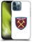 Head Case Designs Officially Licensed West Ham United FC Full Colour White Crest Hard Back Case Compatible With Apple iPhone 13 Pro Max