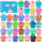 Fluffy Slime Kit Fai da Te 36 colori di Butter Slime, con 36 gelato alla frutta, unicorno ecc Ciondoli di melma,artigianali per bambini di età 6+,ideale per regali di compleanno di Natale