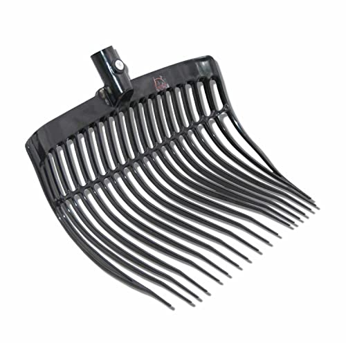 AMKA Fourche à fumier légère et robuste sur le côté soulevée fourche à fumier