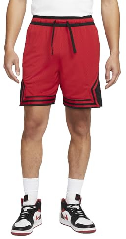 Nike Short Jordan Diamond Rosso Nero DH9075 687 M