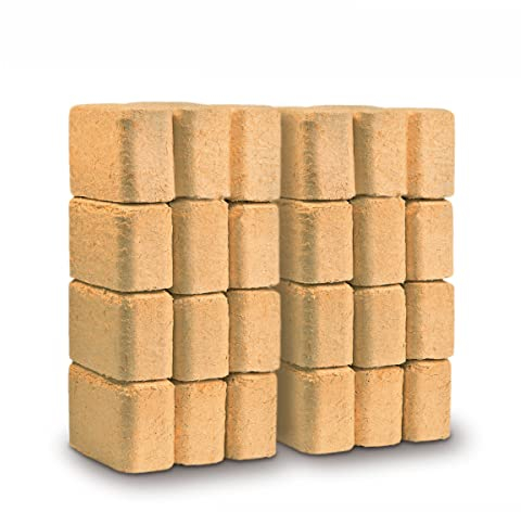 BURGMACHER Hartholzbriketts 10kg - 20kg - 30kg - 60kg - 90kg - 480kg - 960kg (Hartholz RUF Eco, 20kg)