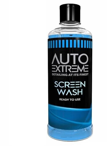 800ml Screen Wash Ready to Use for Windscreen Visibility All Seasons Car Window Cleaner