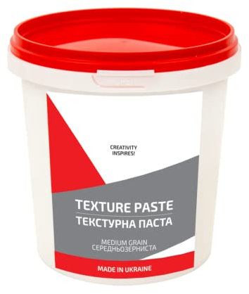 7 Artists Texture Paste - Pasta Acrilica di Neve Per Pittura Media 500 ml | Pasta Acrilica per Modellare, per Decoupage