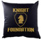 Urban Backwoods Black Knight Foundation Logo Kissen Dekokissen