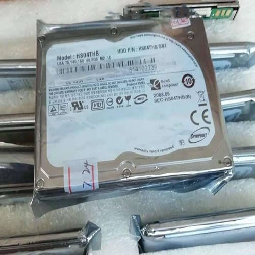 MIDTY HDD für 40 GB 1,8 Zoll CE/ZIF 8 MB 4200 U/min für interne HDD für Laptop HDD für HS04THB