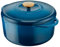 Tefal Pierre Gagnaire Cocotte en fonte d'acier dia 25 cm, 5 L, Induction, Couvercle spécial condensation, Rétention de chaleur, Mijotés, Cuisson douce, Caramélisation, Héritage Bleu Alpes E2610404