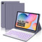 IVEOPPE Tastiera Samsung Galaxy Tab S6 Lite 2024, Cover Bluetooth Tastiera Italiano Retroilluminata Galaxy S6 Lite SM-P613/P619/P610/P615 10.4 2022/2020, Viola lavanda