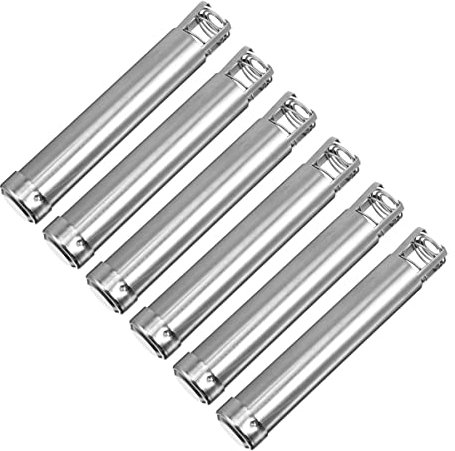 PartyKindom 6stücke Teiliges Edelstahl Moxa Stick Pusher Ergonomischer Halter Für Moxibustion Praktisch Und Langlebig Für Rückenschmerzen Und Wellness Anwendungen
