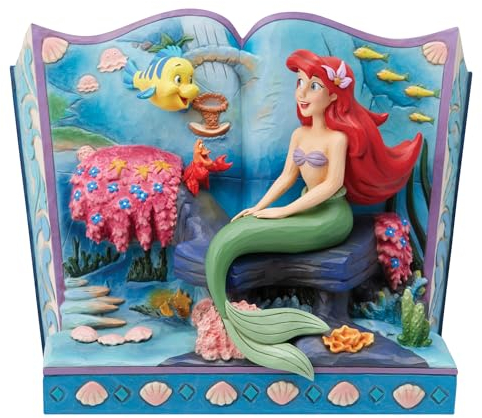 Disney Traditions The Little Mermaid Storybook Figurine