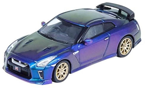 Inno Models GT-R (R35) T-Spec RHD (Rechtslenker) Midnight Purple Metallic 1/64 Diecast Modellauto IN64-R35TS-MP