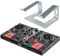 Hercules DJControl Inpulse 200 MK2 2 Deck DJ Controller mixer + keepdrum supporto per computer portatile Argento