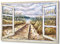 Kobolo Wandbild Wanddeko Metallbild mit Holz 3D-Bild - SYLT - XXL - 108x72 cm – Strand und Dünen