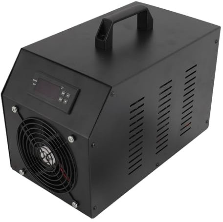 Enfriador de Acuario, Enfriador de Agua 60L 200W para Pecera, Enfriador de Agua Hidropónico, Enfriador de Agua Pequeño para Hidropónico, Coral, Camarones (EU)