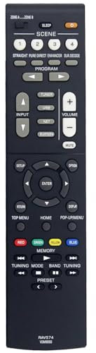 RAV574 VDM8690 Fernbedienung Ersatz für Yamaha AV Receiver RX-V4A RX-V4ABL