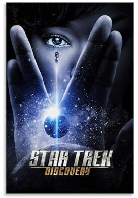 Star Trek Discovery-Filmposter, Vintage-Poster, dekorative Gemälde, Leinwand, Wandposter und Kunstdrucke, modernes Zuhause, Schlafzimmer, Dekoration, Poster, 30 x 45 cm, ungerahmter Stil