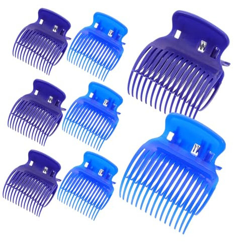 OSOLADY 8stücke Teiliges Heizwickler Klammern Für Mittellanges Haar Praktische Haarspangen Zur Fixierung Von Lockenwicklern Für Styling