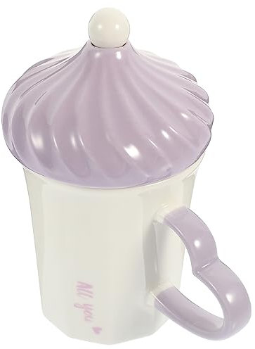 PHENOFICE Taza Cerámica 260ml Diseño 3d Taza Para Helado Café Leche Té Fácil De Limpiar