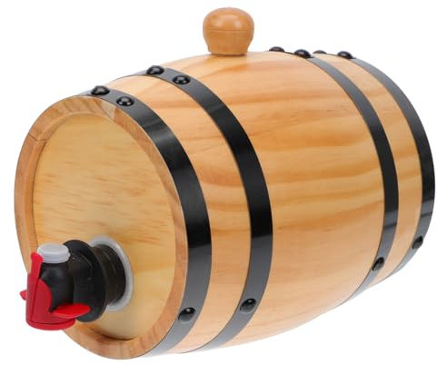 FUNOMOCYA Barril De Vino Grifo De Inoxidable para Bar Almacenamiento y Decoración