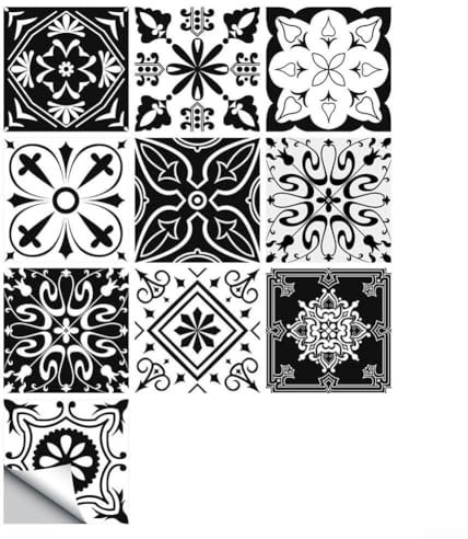 Adesivi per piastrelle 3D resistenti all'acqua per cucina e bagno decorativo Wall Art (MZ-6-006)