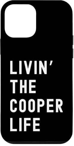 Cooper Living The Cooper Life Name Funny Case for iPhone 12 mini