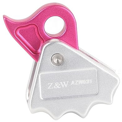 Hominas Kletter Stopper, 15 KN Selbstbremsendes Abseilgerät Seilbremse Kletterausrüstung für 9-12 mm Seil