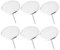 KICHOUSE 6pièces Outils Acier pour Décoration De Gâteaux à pour Roses Et pour Pâtissiers Débutants Et Amateurs De Gâteaux