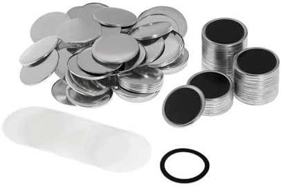 100 STÜCKE 25-58 MM Magnet Kühlschrank Knopf Abzeichen DIY Herstellung Materialien Magnetische Kühlschrank Abzeichen Teile Mehrzweck(58mm Strong Magnet Button)