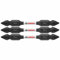 BOSCH ITDEPH12503 Lot de 3 embouts cruciformes à double extrémité 6,3 cm