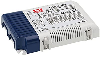 LED-Treiber DC Meanwell LCM-60DA dimmbar DALI Taste NO Konstantstrom wählbar 500/600/700/900/1050/1400mA