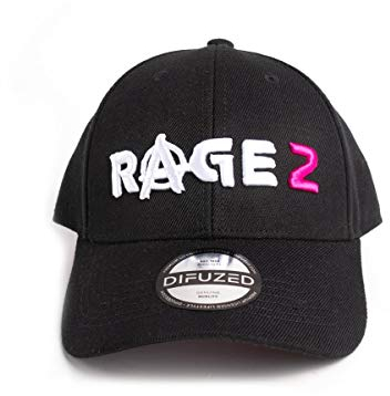 Difuzed Unisex Rage 2, Schwarz, One Size Baseballkappe