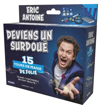 Megagic - Coffret de Magie pour Enfant - Eric Antoine - Deviens Un surdoué