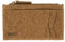 Bonizetti étui à cartes CAIRO 14 x 0,5 x 7,5cm, liège brun, végan, portefeuille slim