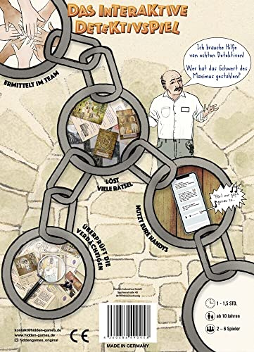Hidden Games Tatort - Das verschollene Schwert: Das Krimispiel für Kinder