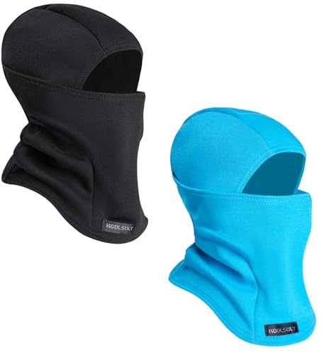 KOOLSOLY Kids Balaclava Face Mask, Winter Hat Face Warmer for Cold Weather Ski Mask for Boys Girls
