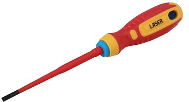 Laser 8452 Flat Insulated Screwdriver 4.0 x 100mm