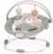 Ingenuity, InLighten Babywippe Babyschaukel mit Lichtern, Nate Bunny, Spielzeugleiste, Vibrationen, Geräuschen, Tummy Time Kissenmatte, bis zu 20 lbs, Neugeborenes+