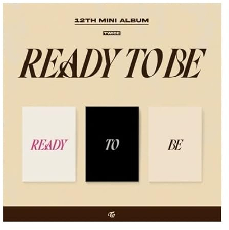 Twice Ready To Be Mini-Album zum 12. Geburtstag, Version CD + 1p Faltposter auf der Packung, Fotobuch + 1p Postkarte, 1p Nachrichten-Fotokarte, 5p Fotokarte + Tracking Kpop versiegelt