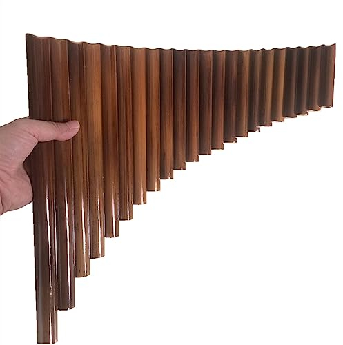 Panflöte Handgefertigte Panflöte Aus Bambus Mit 22 Pfeifen, Professionelle Holzbläserflöte, Panflöte, G-Taste, Musikinstrument Mit Tasche