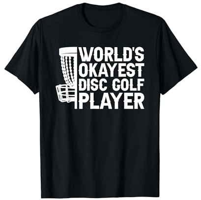 Lustige Frisbee-Scheiben für Herren Disc Golf T-Shirt